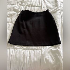 Chic Black A-Line Women's Skirt